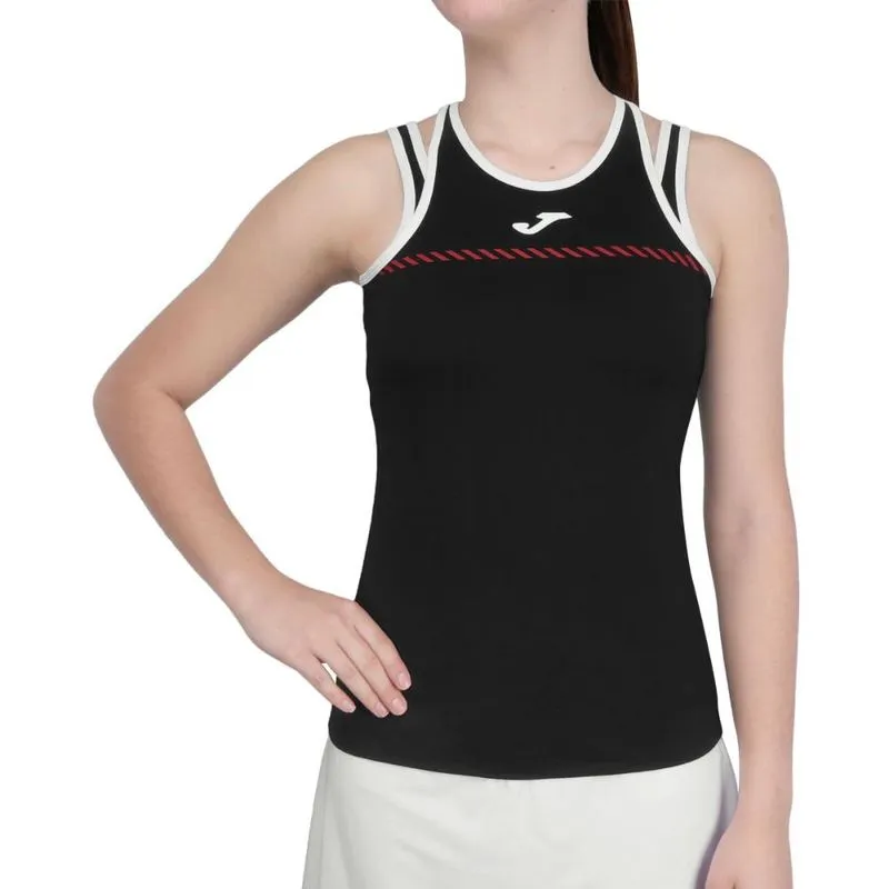 Regata Joma Smash Preta e Branca PP