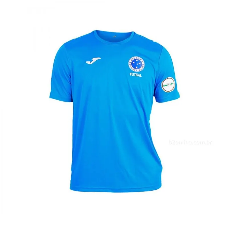 Camisa Joma Cruzeiro Futsal 24 S/Nº 12 / Azul / Branco