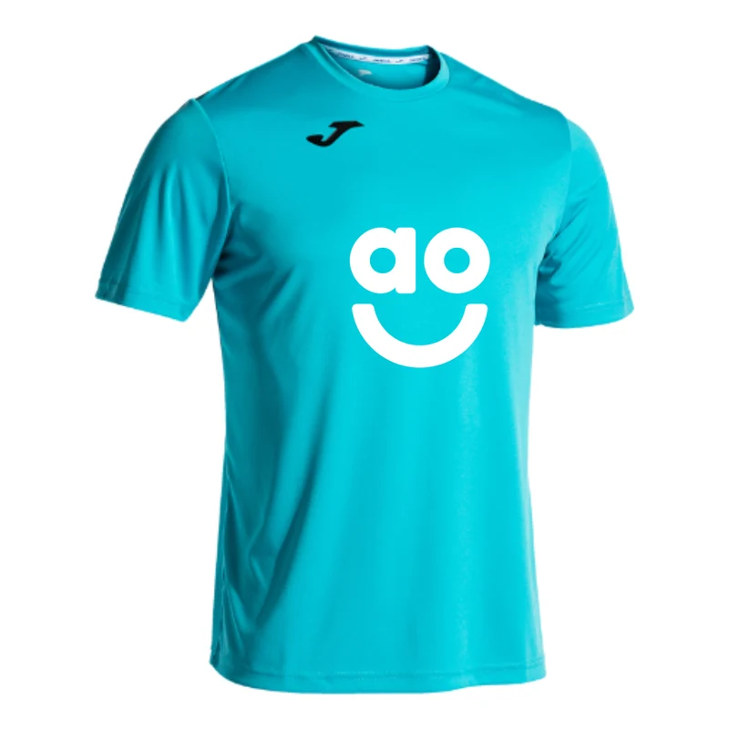 AO Combi Short Sleeve Shirt Fluor Turquoise / L