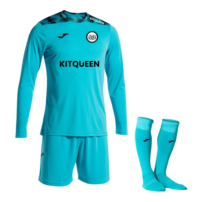 Welwyn Utd Womens Goalkeeper Kit II Fluor Turquoise / L