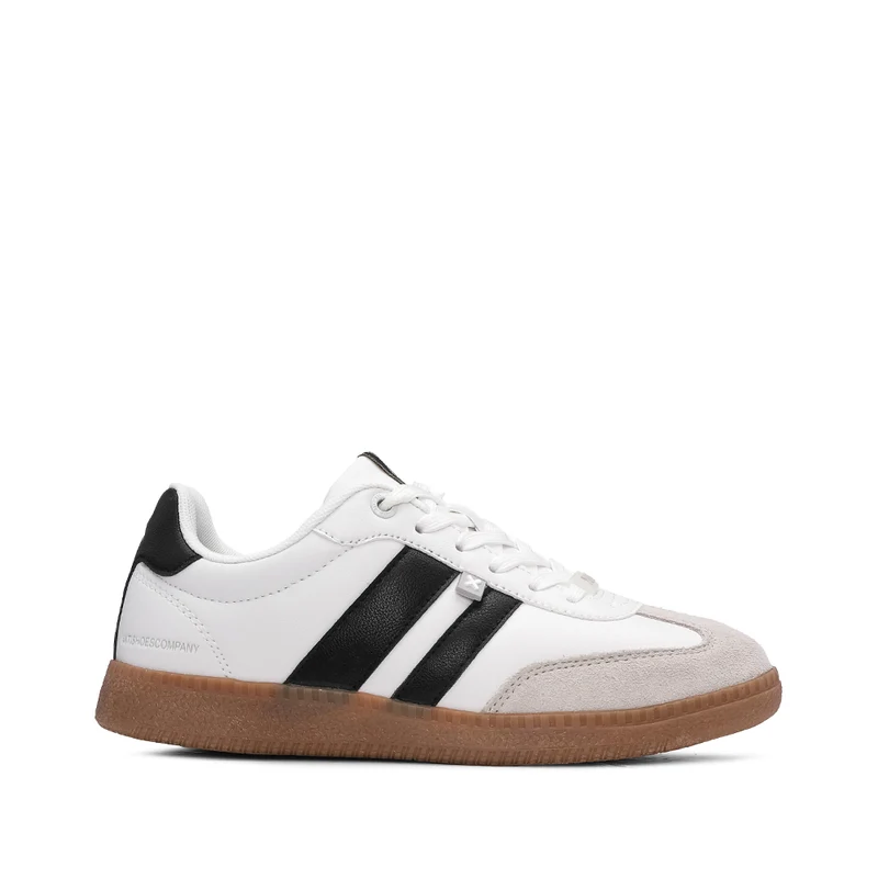 Sapatilha Casual Mulher Pele Sintética Branco 38