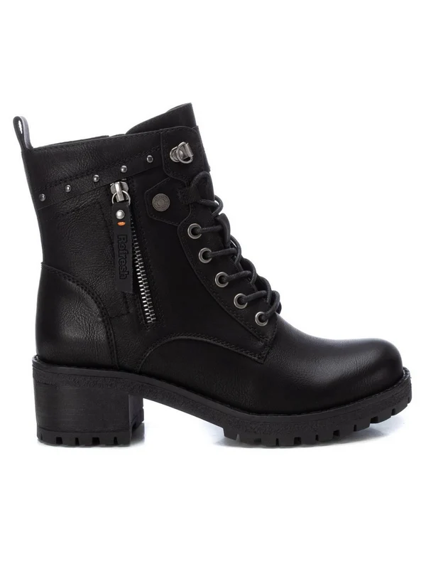 REFRESH Anfibi Tacco Medio Donna - 172241 Nero 41