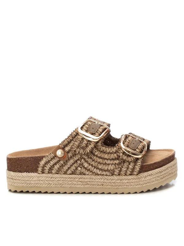 REFRESH Ciabatta Con Zeppa Donna - 172720 Taupe 37
