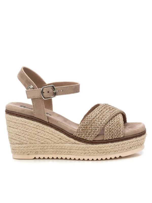 REFRESH Sandalo Con Zeppa Donna - 172650 Taupe 38