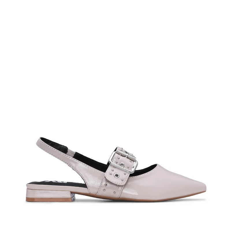 Sapato Salto Raso Mulher Bege 38