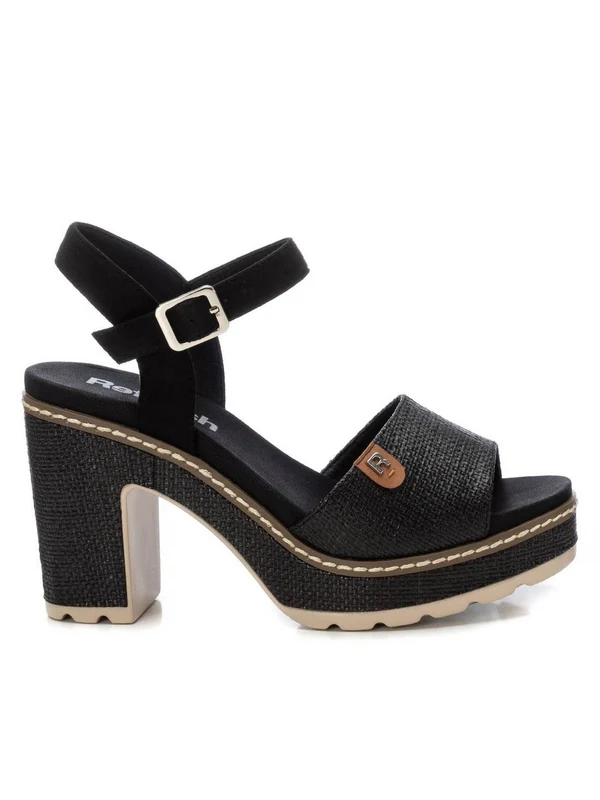 REFRESH Sandalo Tacco Alto Donna - 172706 Nero 41
