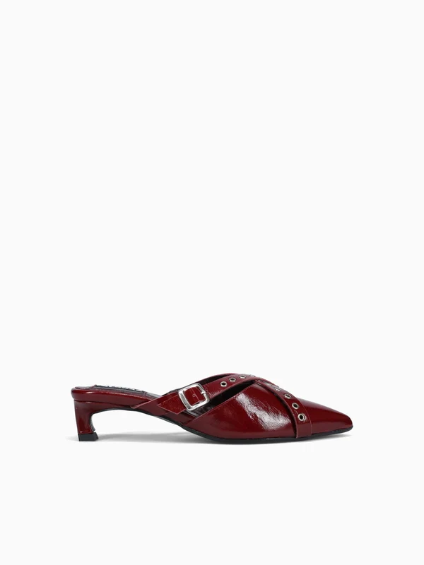 Zyra Burgundy Leather Wine / 41 / M
