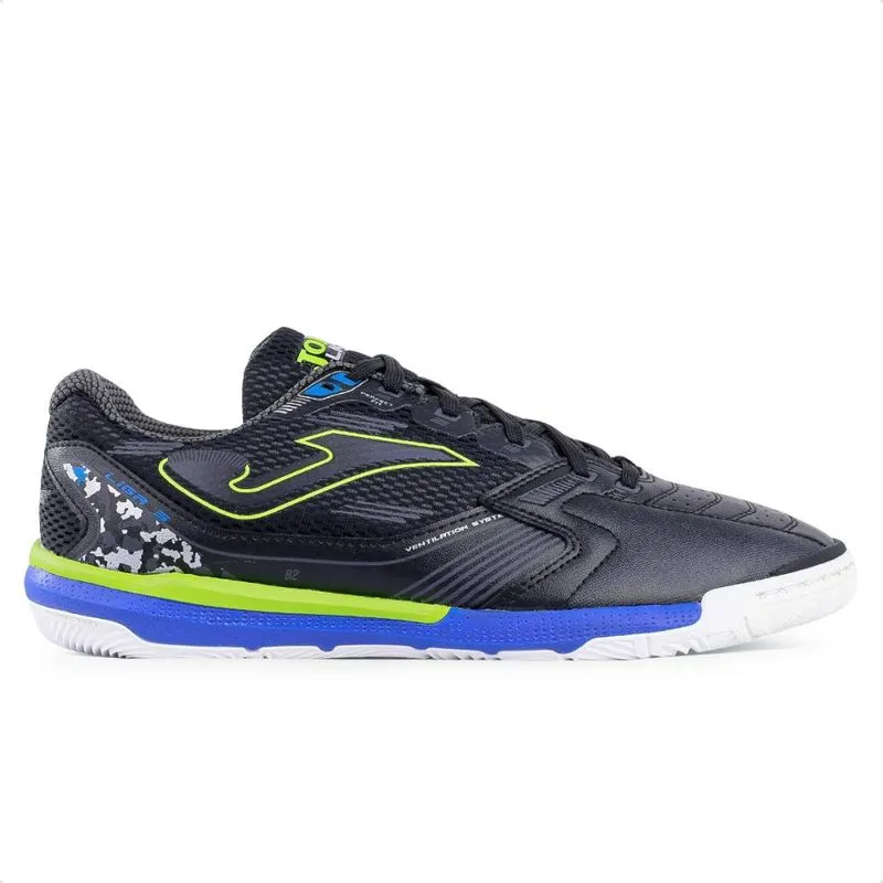 Chuteira Futsal Joma Liga 5 40 / preto- verde