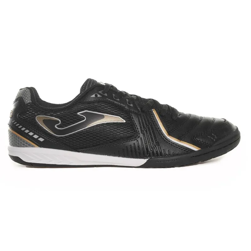 Chuteira de Futsal Joma Dribling Indoor Masculina Preta PRETO/DOURADO - 38