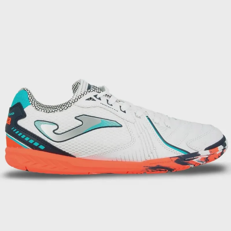 Chuteira Futsal Joma Dribling Unissex Branco