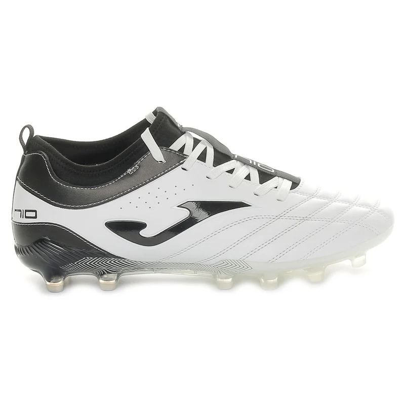 Scarpa da Calcio Uomo Joma Numero 10 Firm Ground Bianco Nero 40 1/2