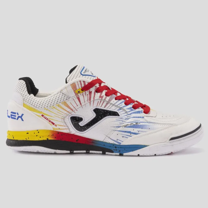 Chuteira Futsal Joma Top Flex Rebound Unissex Branco