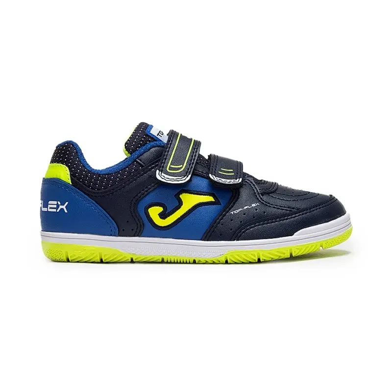Chuteira Futsal Joma Top Flex Velcro Infantil Marinho MARINHO - 26