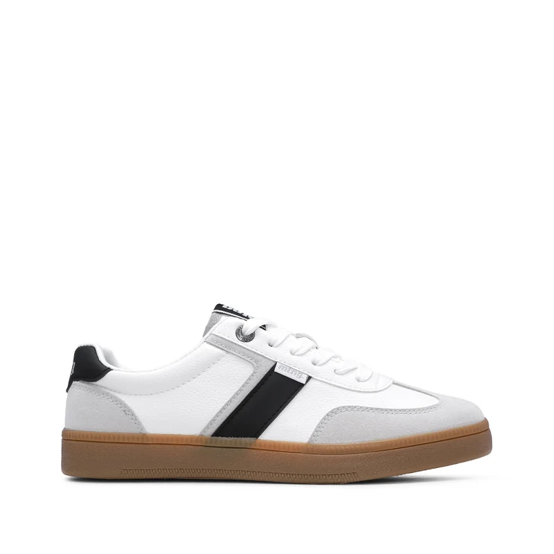 Sapatilha Casual Homem Branco E Preto 45