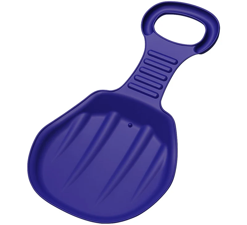 Trineo de Pala para Nieve de 53x34x24 cm en varios colores Azul