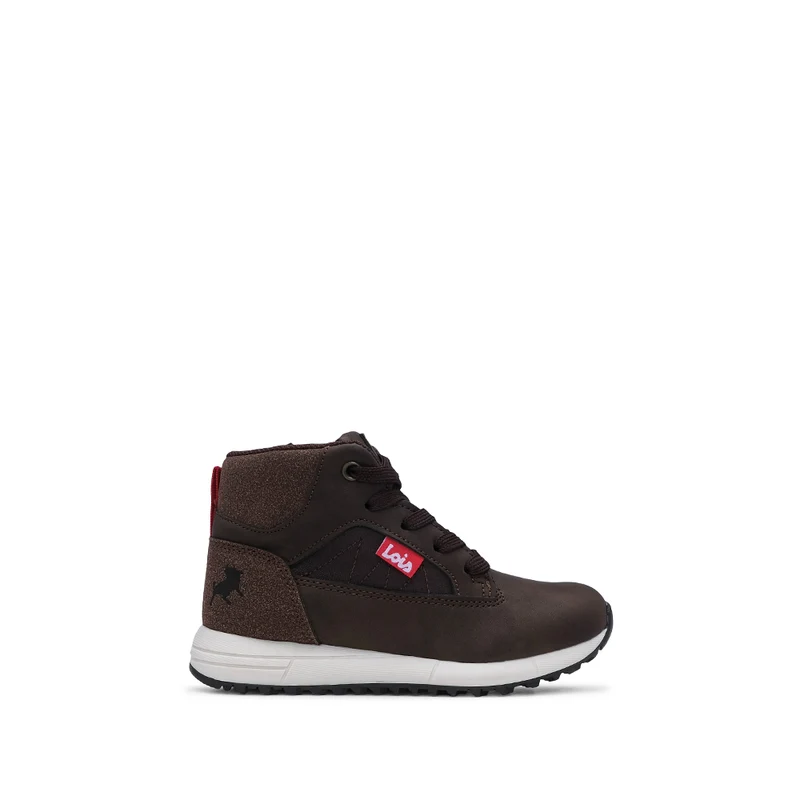 Bota Casual Criança Pele Castanho 30