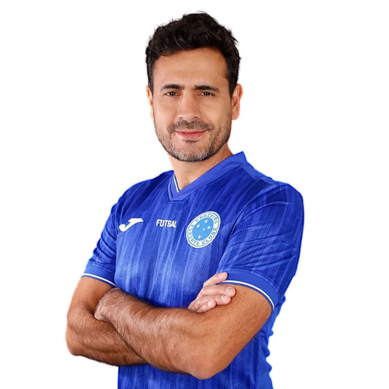Camisa Joma Cruzeiro Futsal 25 S/Nº 2GG / Azul