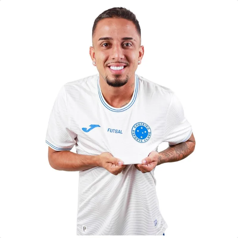 Camisa Joma Cruzeiro Futsal 25 S/Nº PP / Branco
