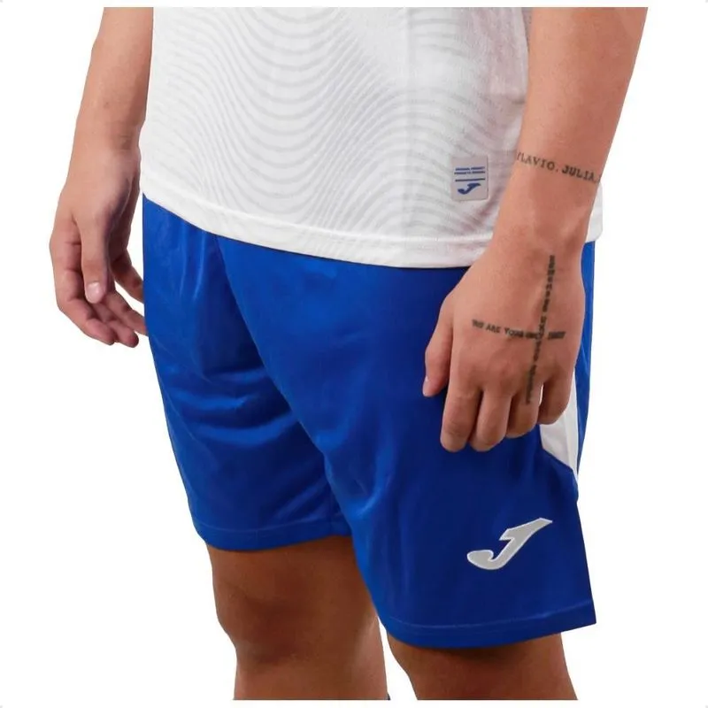 Shorts Joma Cruzeiro Futsal 25 S/Nº M / Azul / Branco