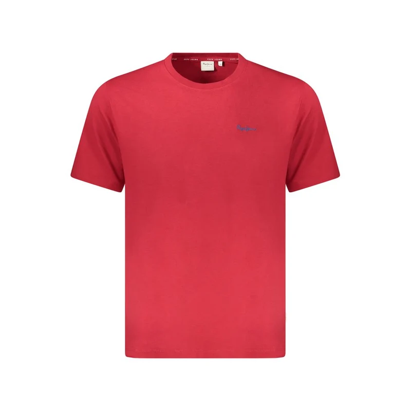 Pepe Jeans Red Cotton Men T-Shirt M