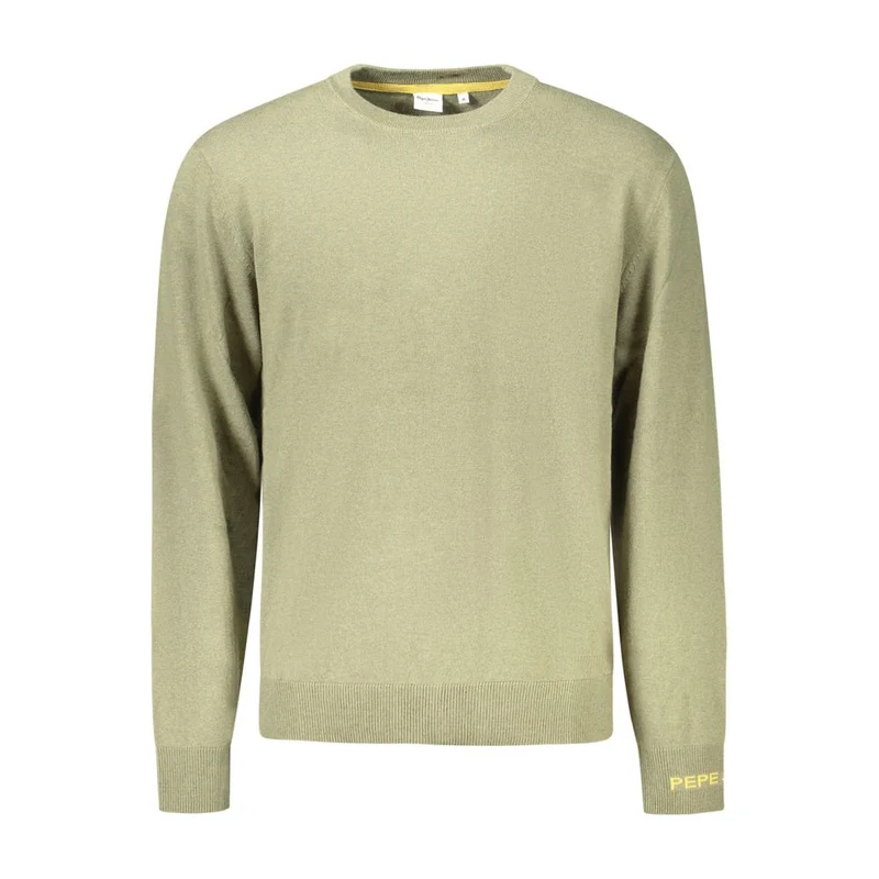 Pepe Jeans Green Cotton Men Sweater S