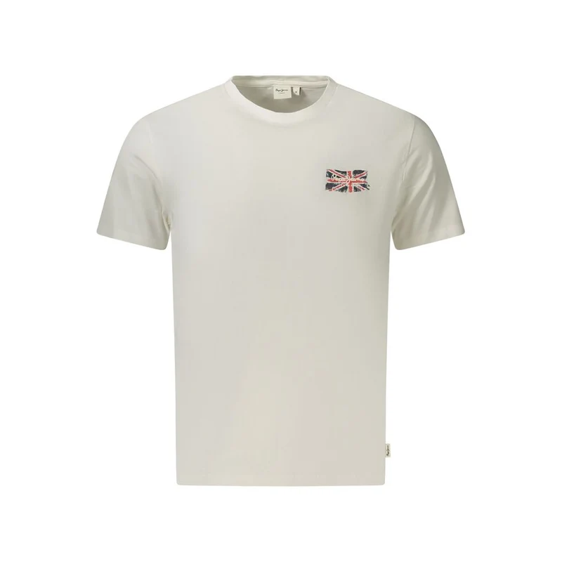 Pepe Jeans Bianco Cotton Men T-Shirt XXL