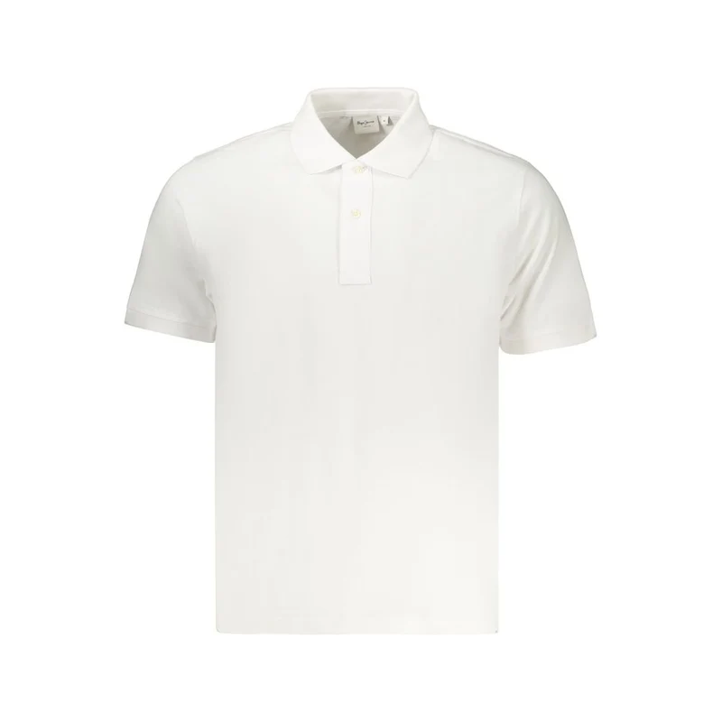 Pepe Jeans White Cotton Men Polo Shirt XXL