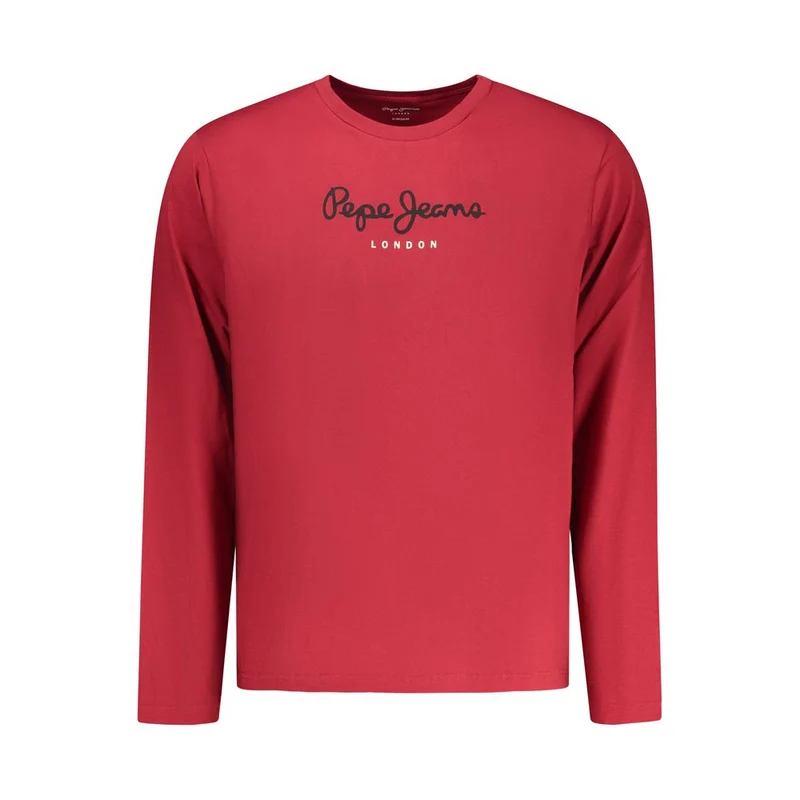 Pepe Jeans Rosso Cotton Men T-Shirt XL