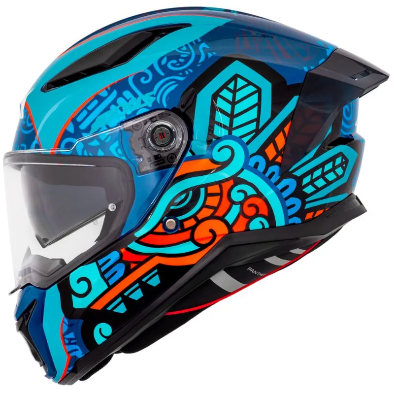 Capacete Axxis Panther SV Punch Azul C7 58