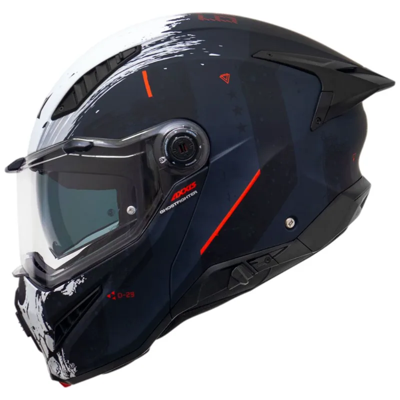 Capacete Axxis Ghostfighter SV D 29 C1 Preto Fosco 62