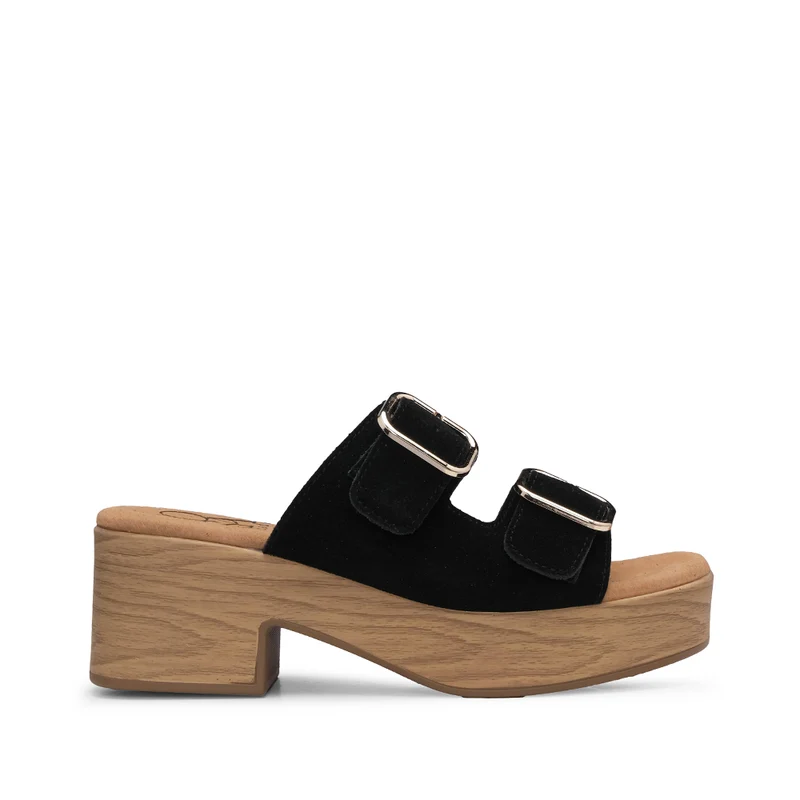 Soca Salto Médio Mulher Preto 35