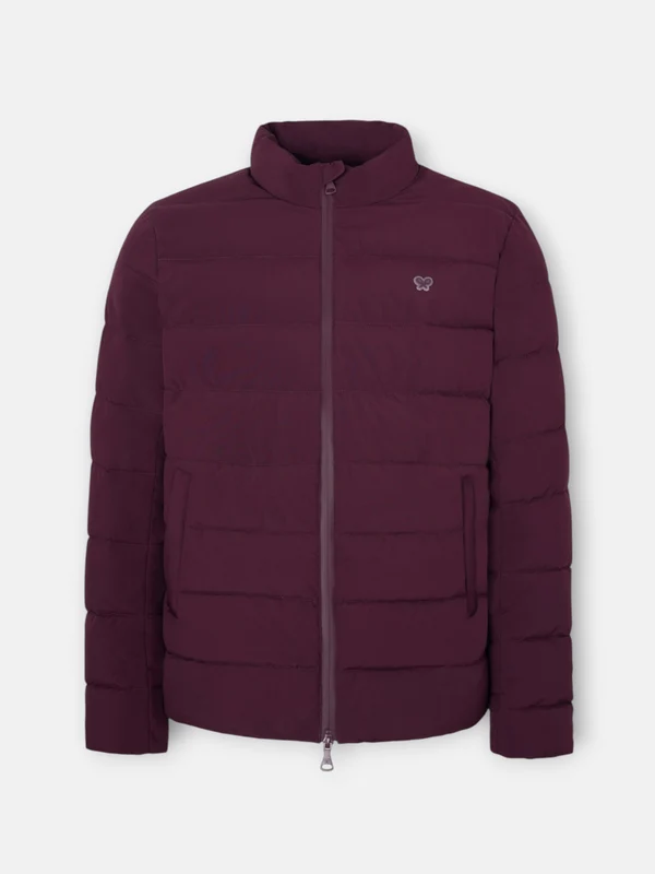 Abrigo tecnico acolchado burdeos 4XL / BURDEOS