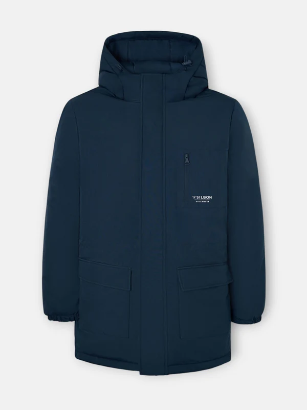 Anorak bolsillos azul marino XXXL / AZUL MARINO