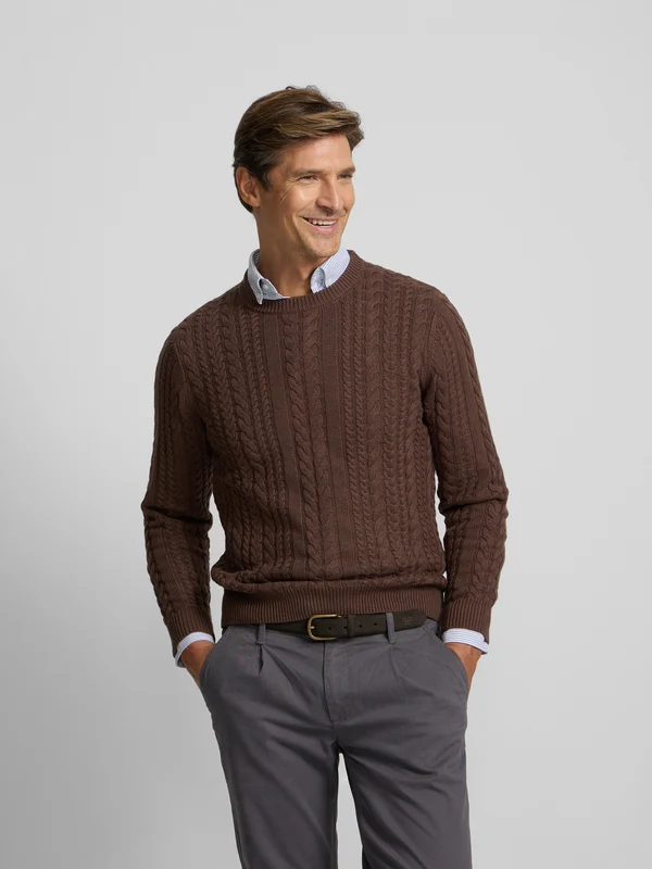 Jersey ochos marron M / MARRÓN