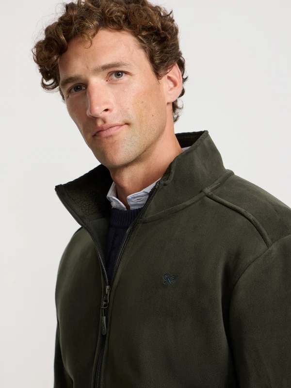 Forro polar verde 5XL / VERDE