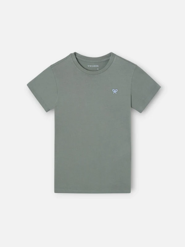 Camiseta kids minilogo verde 8 / VERDE