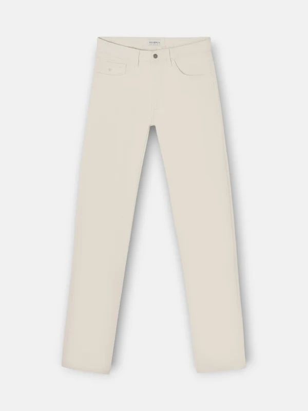 Pantalon sport cinco bolsillo piedra 36 / BEIGE