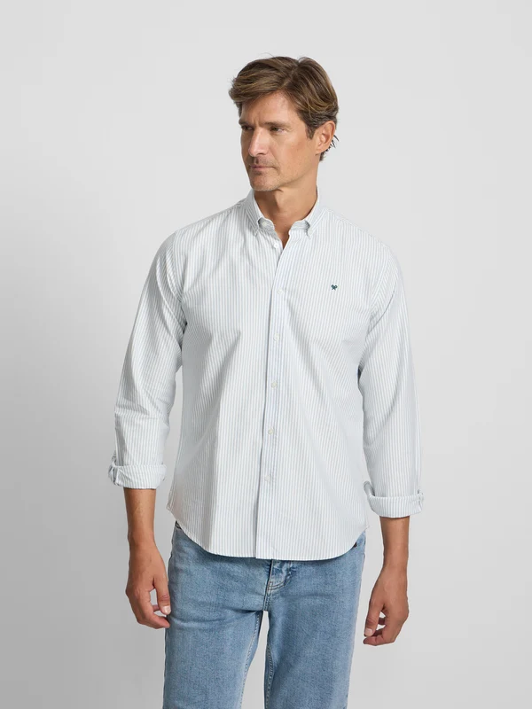 Camisa sport oxford raya media verde XXXL / VERDE