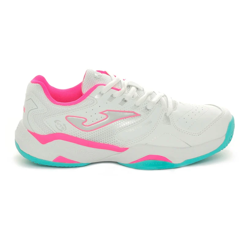 Scarpa da Tennis Bambino Joma Master 1000 Jr Bianco Fucsia 35