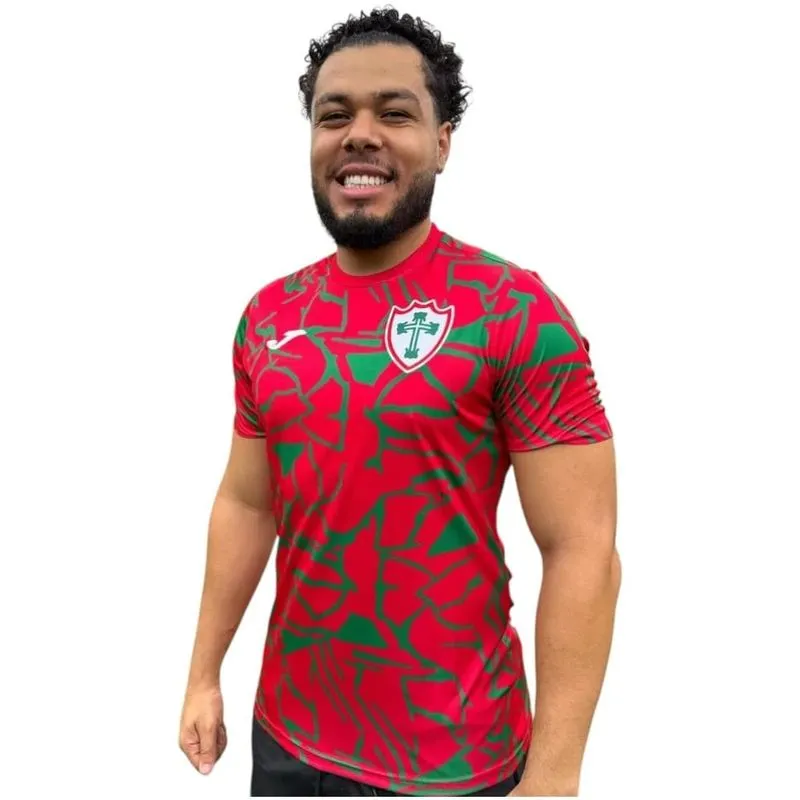 Camisa Portuguesa Joma Pré Jogo Vermelha M
