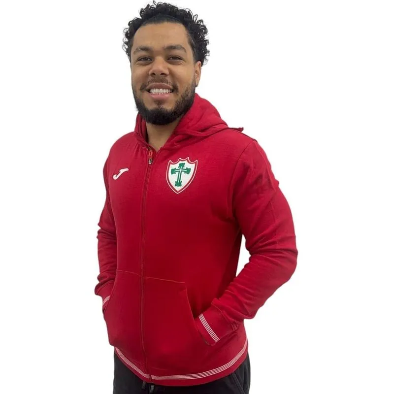 Jaqueta Portuguesa Joma Campus III Vermelha GG