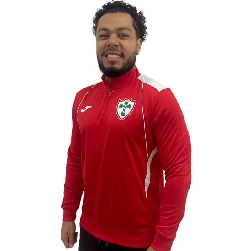 Blusa Portuguesa Joma Championship Vermelha/Branca G