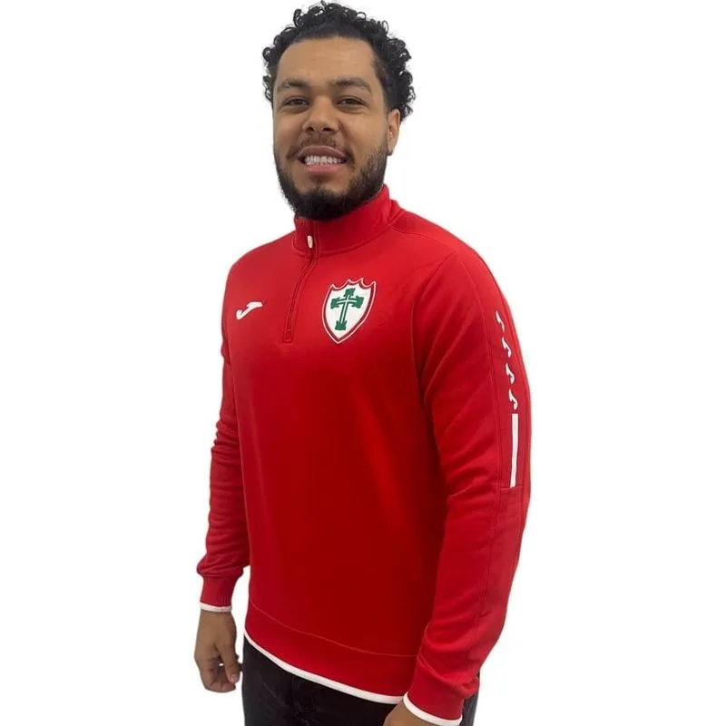 Blusa Portuguesa Joma Olimpíada Vermelha/Branca 4GG