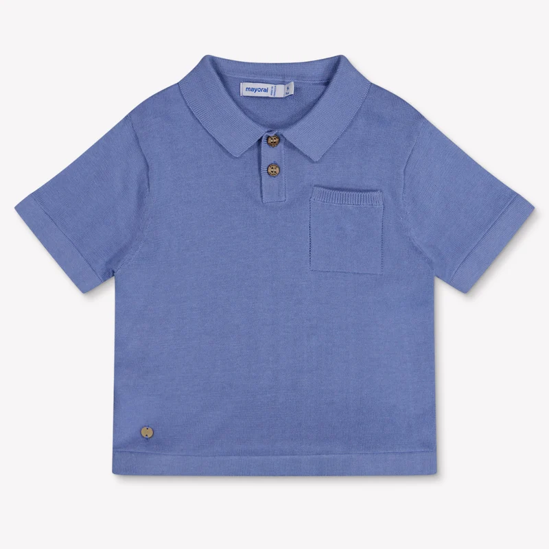 Mayoral Baby Jongens Polo In Licht Blauw 36 Maanden