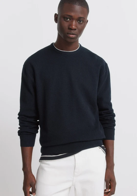 Double Knit Jumper - Navy Navy / 2XL
