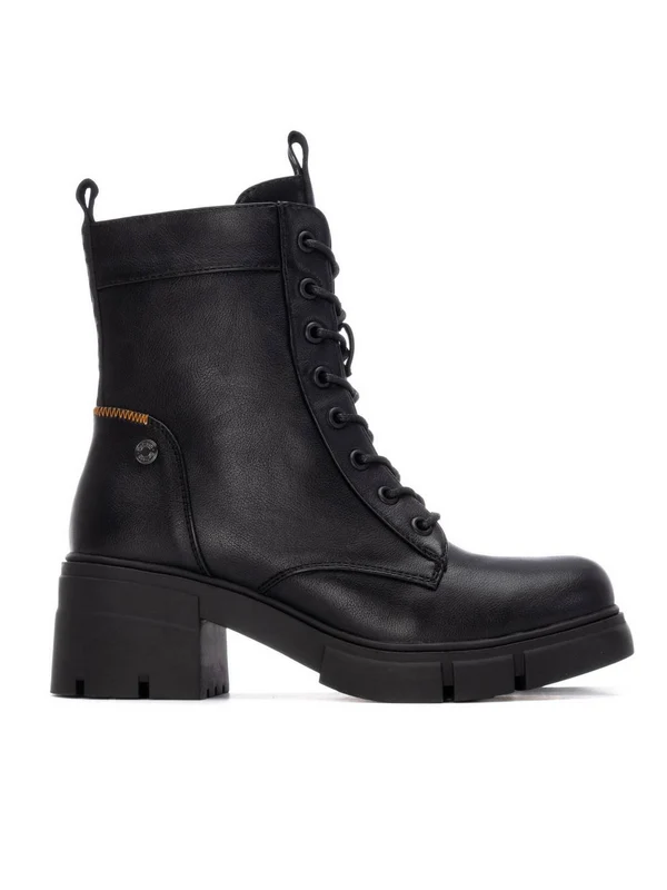 REFRESH Anfibi Tacco Medio Donna - 172906 Nero 37