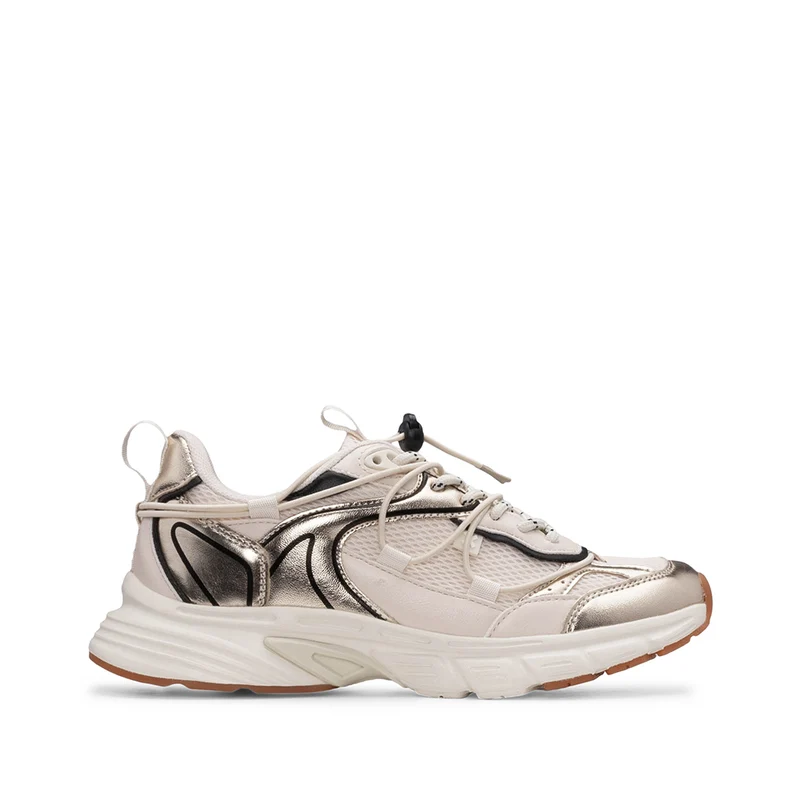 Sapatilha Casual Mulher Dourado 38