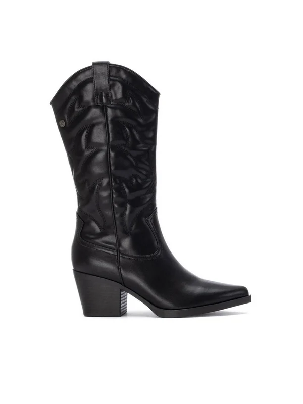 XTI Stivale Tacco Medio Donna - 144306 Nero 38