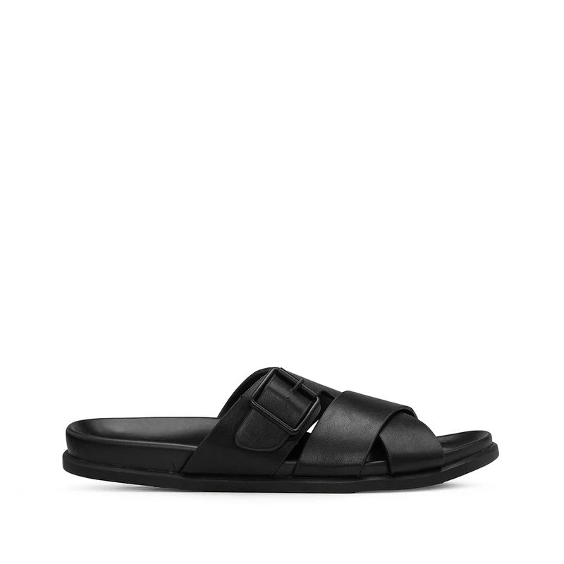 Chinelo Casual Homem Preto 40