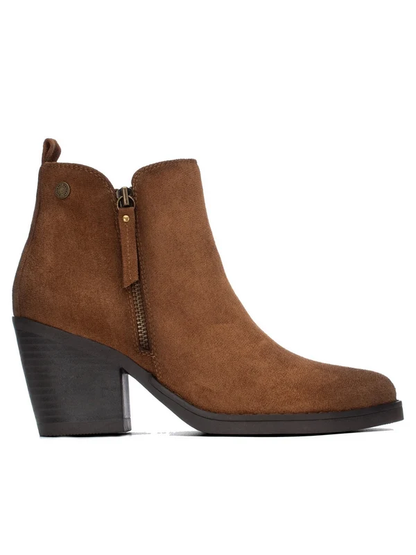 REFRESH Tronchetto Tacco Medio Donna - 176153 Camel 37